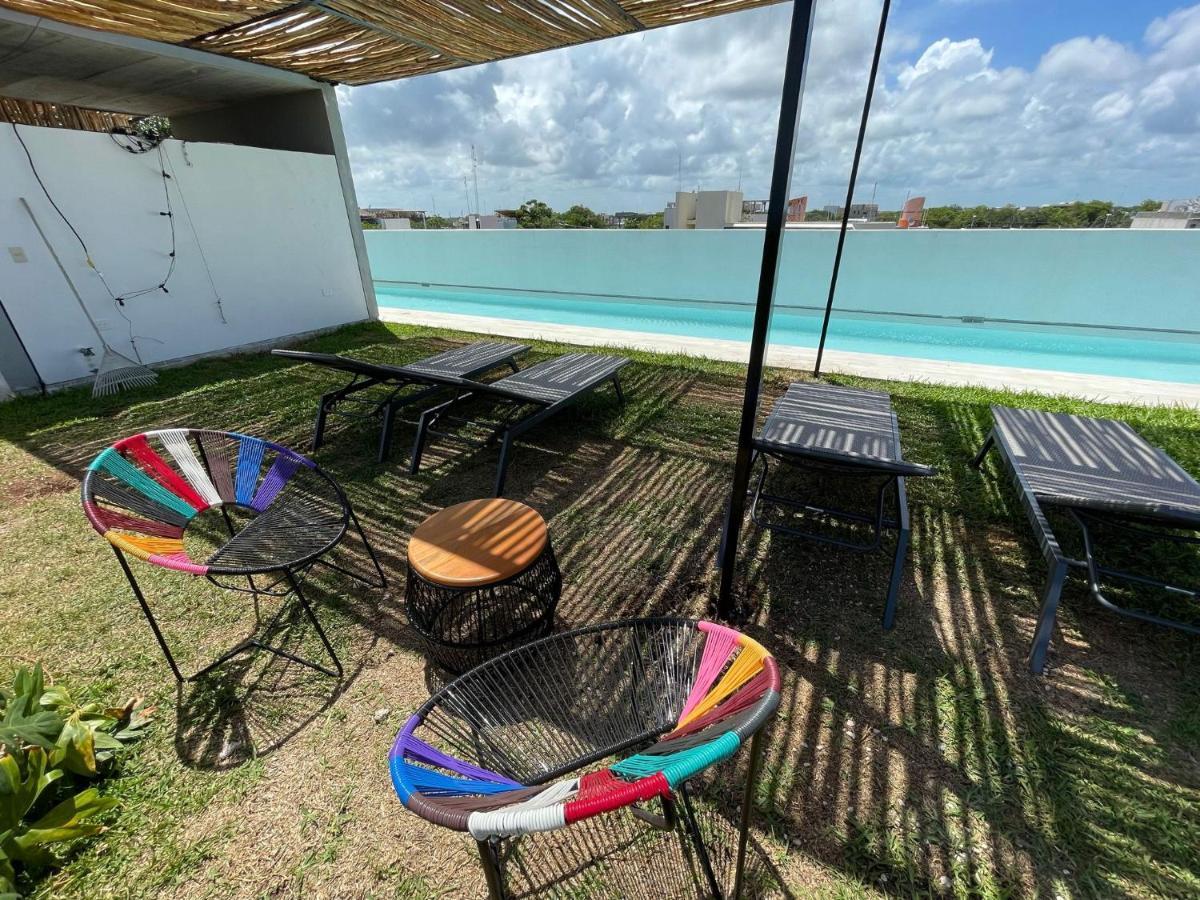 Katalox Jungle Lofts By Simply Comfort Tulum Centre Rooftop Patio & Pool Apartamento Exterior foto